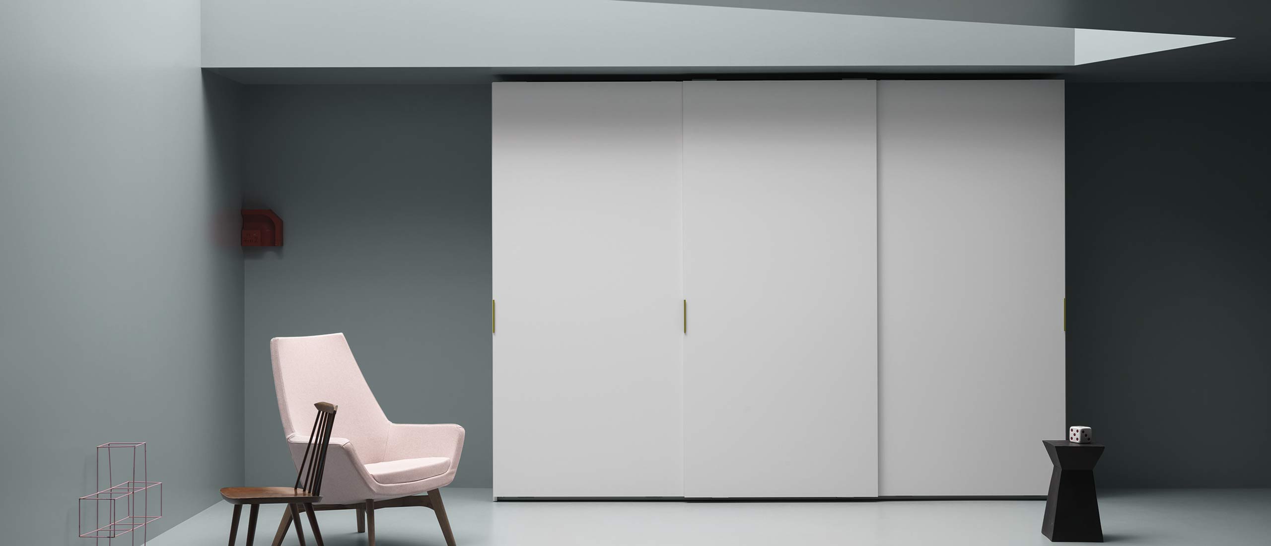 MD House Schrank Lack  Ecru