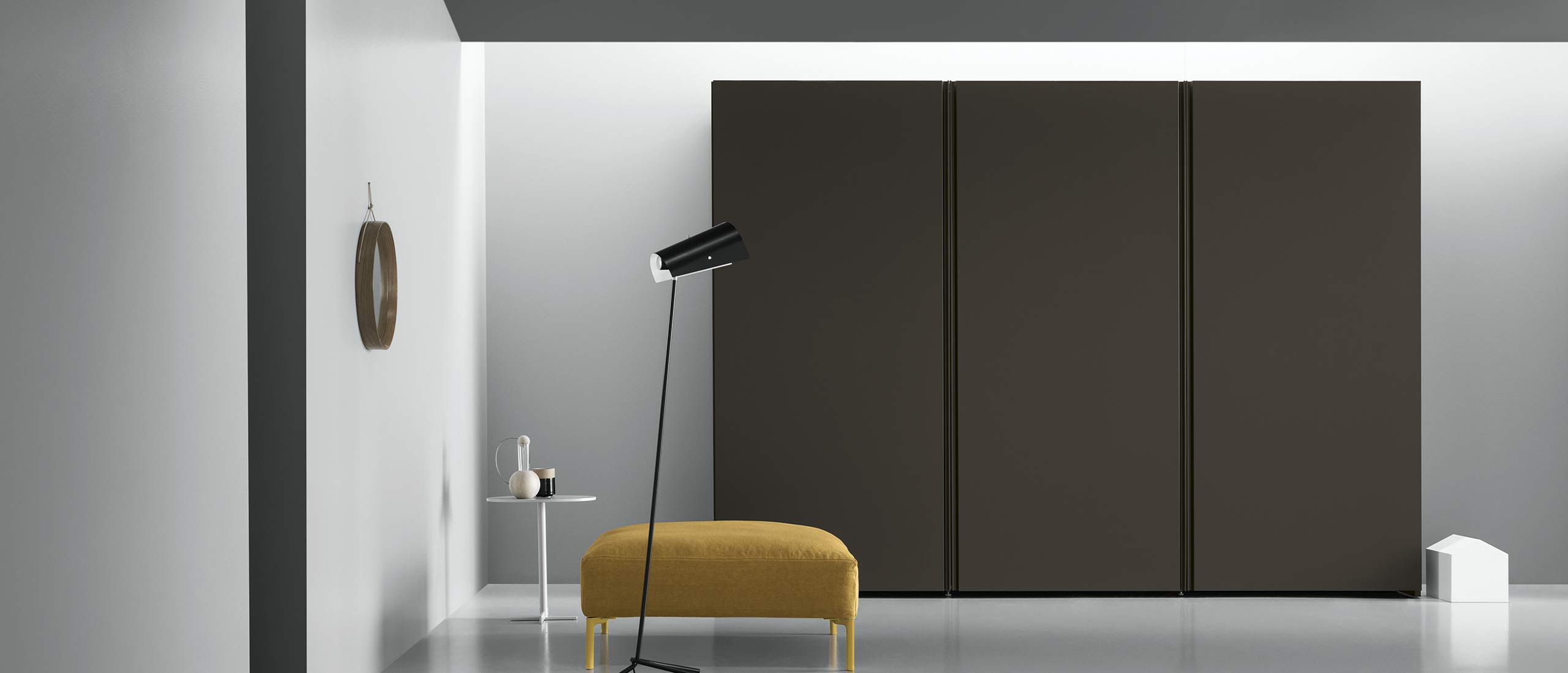 MD House Schrank Lack braun